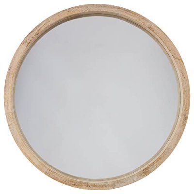 ATMOSPHERA CREATEUR D INTERIEUR Atmosphera - Miroir Rond Naturel scandinave D50