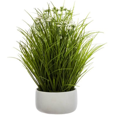 ATMOSPHERA  - Plante Artificielle Herbes Folles dans Un Pot H 50 cm
