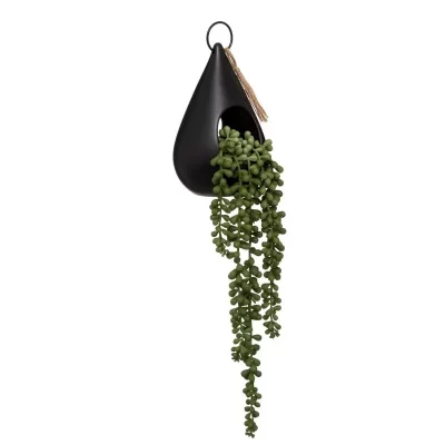Atmosphera - Plante Artificielle Suspendue dans Un Pot Goutte H 50 cm