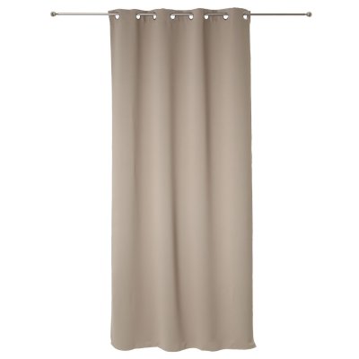 Atmosphera - Rideau occultant Louisa - 140 x 260 cm - Couleur lin