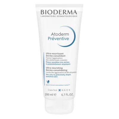 BIODERMA ATODERM PR&Eacute;VENTIVE pieles potencialmente at&oacute;picas, beb&eacute;s 200 ml
