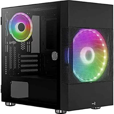 AEROCOOL Atomic accs-pv26123.11 usb plastique micro atx mini-tower 5 noir
