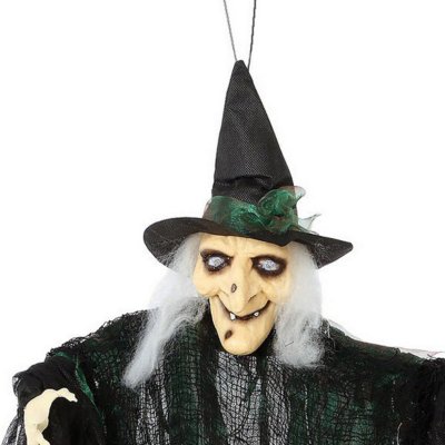 ATOSA  Witch Pendant 110 Cm Light Costume Pendant Vert