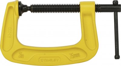 STANLEY Attache en C MaxSteel, 75 mm  by Black & Decker 0-83-033