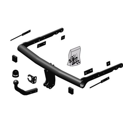 THULE Attelage ''col De Cygne'' D&eacute;montable Avec Outils Brink 478200
