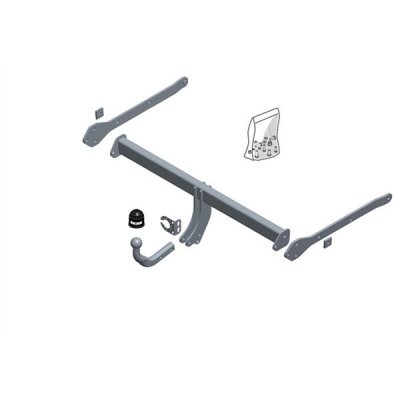 BRINK Attelage ''col De Cygne'' D&eacute;montable Avec Outils  604200