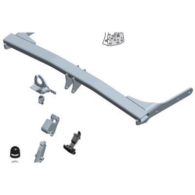 BRINK Attelage ''col De Cygne'' D&eacute;montable Sans Outils  558200