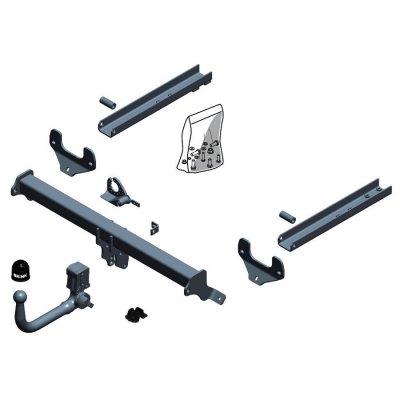 BRINK Attelage ''col De Cygne''D&eacute;montable Sans Outils  584300