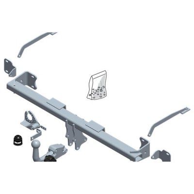 BRINK Attelage ''col De Cygne'' D&eacute;montable Sans Outils  586000