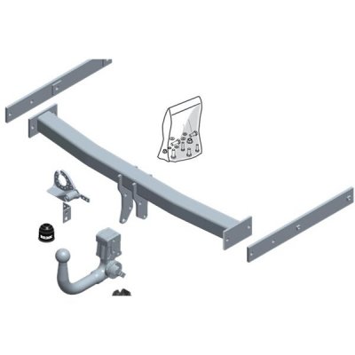 BRINK Attelage ''col De Cygne'' D&eacute;montable Sans Outils  589500