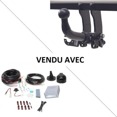 HONDA Attelage  Accord Break (08/08-08/15) Rdsoh + Faisceau Univ. 7 Broches + Boitier &Eacute;lec.