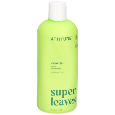 ATTITUDE  Super Leaves Gel Douche Naturel - Nourrissant