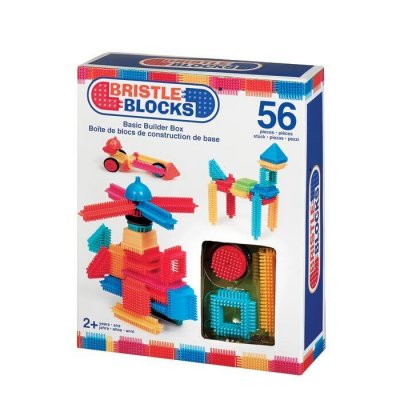 BRISTLE BLOCKS Au Sycomore Bristle Block Basic Builder Box 56 pi&egrave;ces 