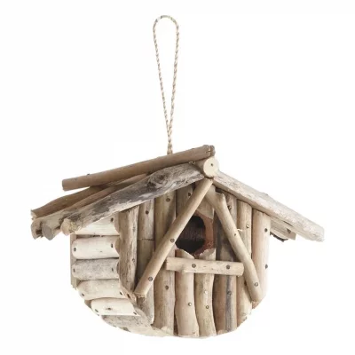 AUBRY GASPARD  - Nichoir oiseau en bois flott&eacute;