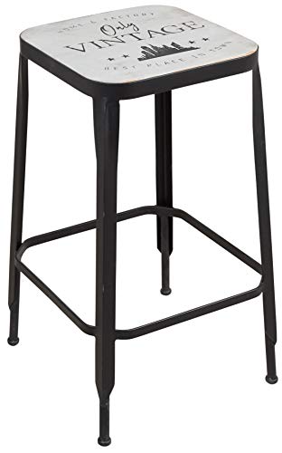 Aubry Gaspard - Tabouret de bar m&eacute;tal Factory