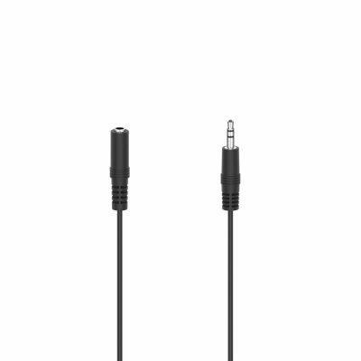 HAMA Audio Cable, 3.5 mm jack plug/socket, stereo, 2.5 m - Neuf