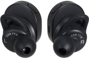AUDIO TECHNICA Audio-technica ath-ckr7tw noir ATH-CKR7TWBK
