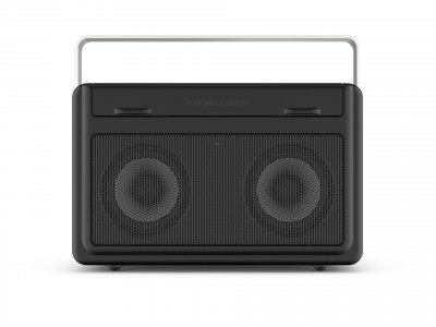 PERFECTPRO Audisse Radio Internet Portable - DAB + et Radio FM - Batterie interne Noir