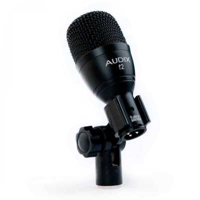 AUDIX  F2 Micro instrument avec pince pour Caisse claire Noir