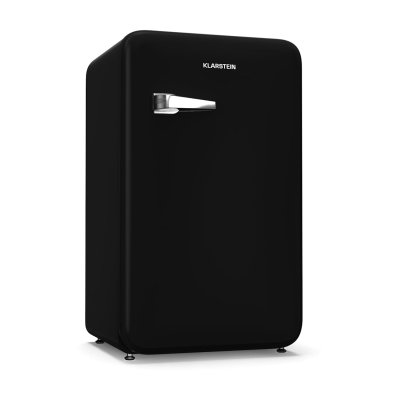 KLARSTEIN Audrey R&eacute;frig&eacute;rateur 90 L Frigo Mini bar silencieux compact Pose libre Pieds r&eacute;glables Design r&eacute;tro