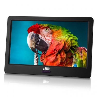 AUGUST  DA900D- Tv Portable Tnt 9 Pouces Rechargeable Num&eacute;rique