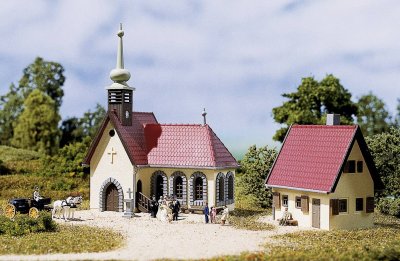 AUHAGEN - Eglise avec Cure, 14461