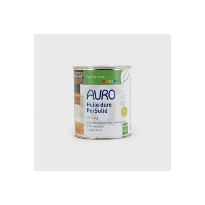 AURO  - Huile dure pour Bois Pursolid 0,75L - N&deg;123