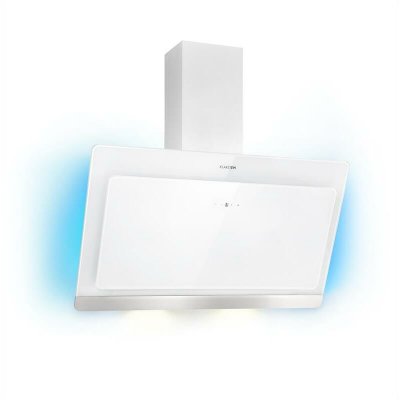 KLARSTEIN Aurora Eco 90 Hotte aspirante 90cm 550 m&sup3;/h &eacute;cran LED classe A++ - blanc