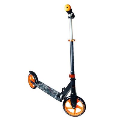 AUTHENTIC SPORTS & TOYS Authentic Sports 116 Trottinette en aluminium - noir - orange