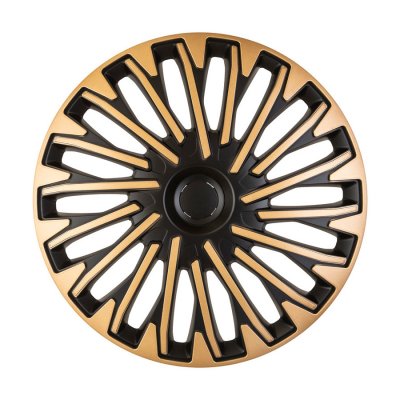 AUTOSTYLE AUTO-STYLE Jeu d'enjoliveurs Soho 14-inch noir/d'or