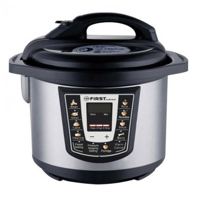 TZS FIRST AUSTRIA Autocuiseur  5130 Multicuiseur 6L Noir / Inox
