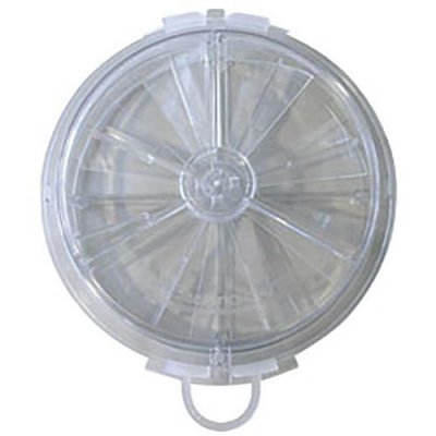 MANUTAN AUTOGYRE - A&eacute;rateur extra-plat &agrave; volets - D : 156 mm - cristal