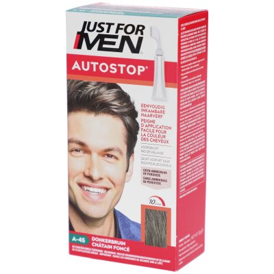 JUST FOR MEN AUTOSTOP Ch&acirc;tain Fonc&eacute; - Coloration Cheveux Homme-