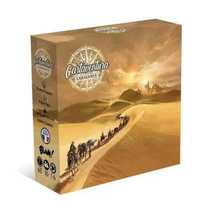 BLAM Autre jeu de soci&eacute;t&eacute;  ! Cartaventura : Caravanes 