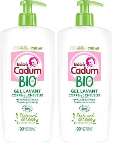 CADUM Autres public  douche bio cosmosorg flacon pompe 750 ml