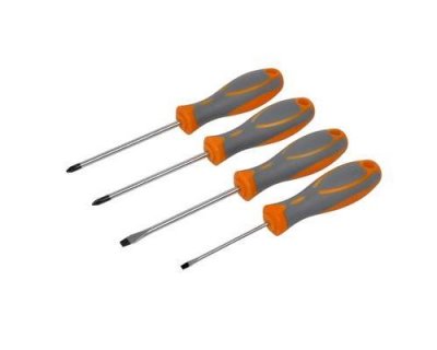 AVIT AV05011 pour latelier Jeu de tournevis 4 pi&egrave;ces vis &agrave; fente, cruciforme Phillips
