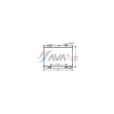 AVA DEUTSCHLAND GMBH  Radiateur moteur pour KIA: Sorento (Ref: KA2056)