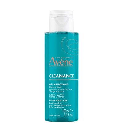 AVENE AV&Egrave;NE Cleanance gel nettoyant sans savon flacon 100ml