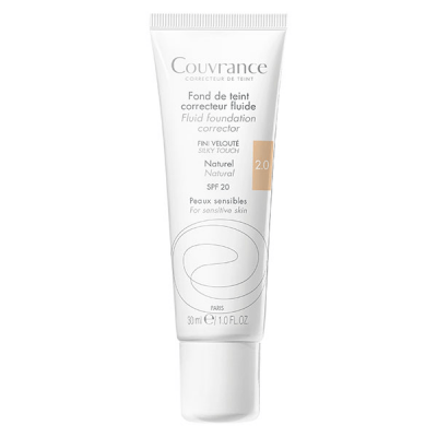 AVENE Av&egrave;ne COUVRANCE - Fond de Teint Correcteur Fluide n&deg;2 Naturel, 30ml