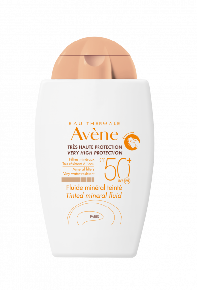 AVENE Av&egrave;ne Cr&egrave;me Solaire Fluide min&eacute;ral teint&eacute; Indice 50+ 40ml