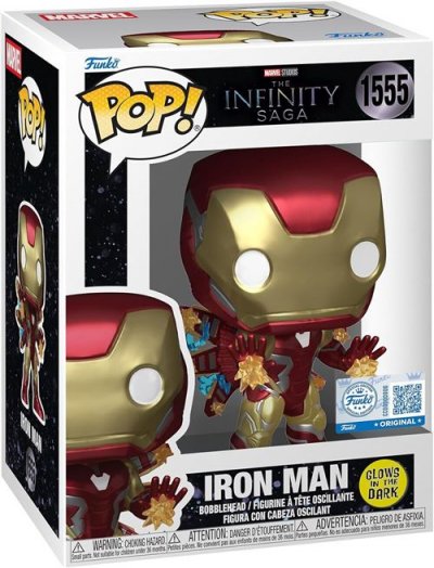 FUNKO Avengers: Endgame - Figurine POP! Plus Iron Man Beams (GW) 9 cm