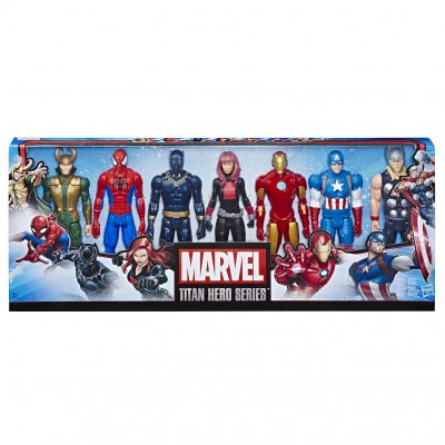MARVEL Avengers Titan Multipack 7 figurines Multicolore Hasbro