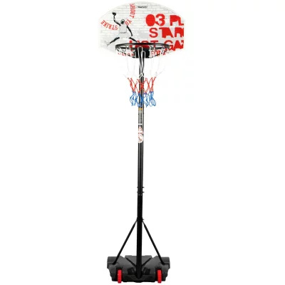 AVENTO  Poteau de panier de basket r&eacute;glable Champion Shoot