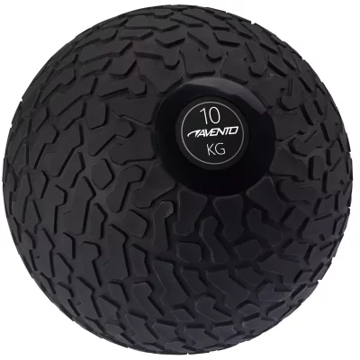 AVENTO  Textured Medicine Ball 10kg Noir 10 Kg