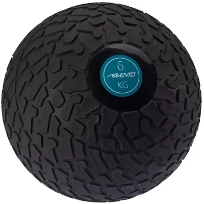 AVENTO  Textured Medicine Ball 6kg Noir 6 Kg
