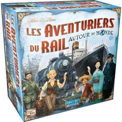 ASMODEE Aventuriers Du Rail - Autour Du Monde