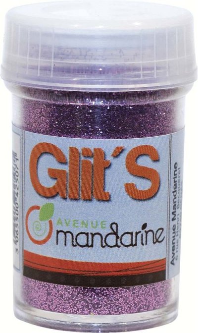 AVMA Avenue Mandarine 42507MD - Un flacon de paillettes Glit's 14 g Rose