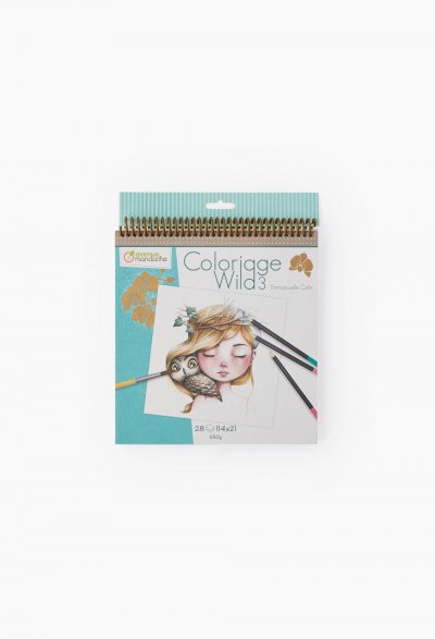 AVMA Avenue mandarine Carnet De Coloriage - Wild 3