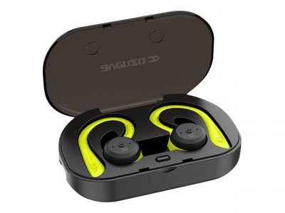 AVENZO  AV-TW5003G Casque de Sport TWS avec Batterie Externe