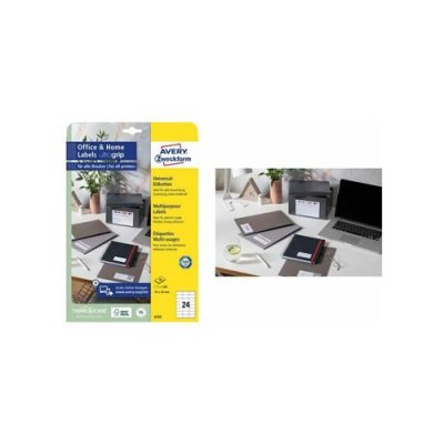 AVERY ZWECKFORM Avery Etiquettes multi-usages Office&Home - Lot de 3